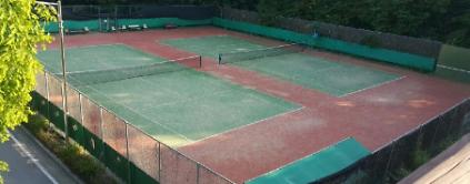 124탄천센터 테니스장 전경 사진