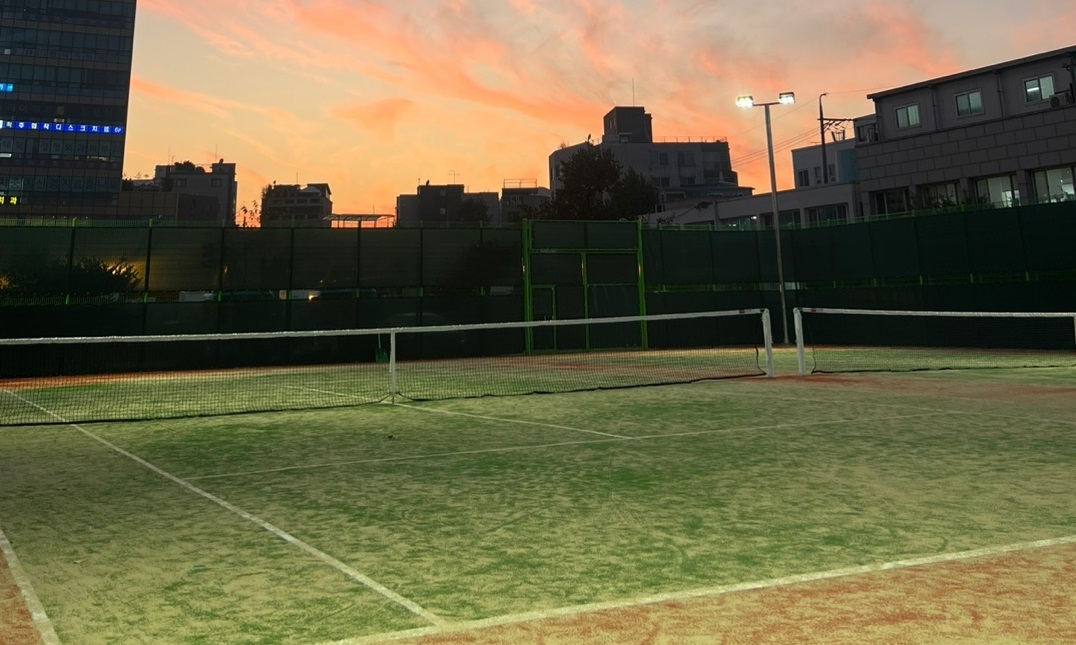 남부 도로사업소 테니스장 A코트 평일주간