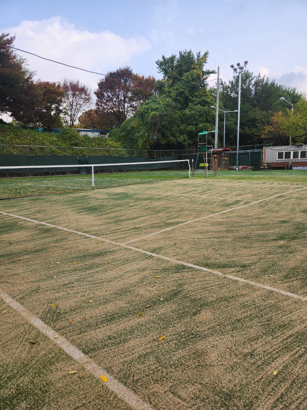 동부 도로사업소 테니스장 A코트 주말