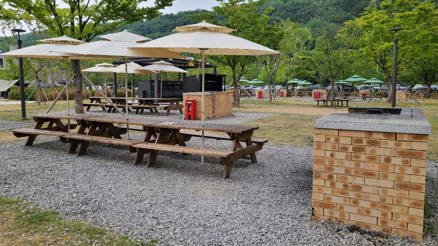 [[6월 바비큐존(12인용)1차:11시~16시]] 25년 한강공원 난지캠핑장