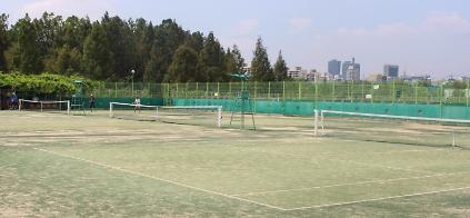 124마루공원 테니스장 2면 (조명) 사진