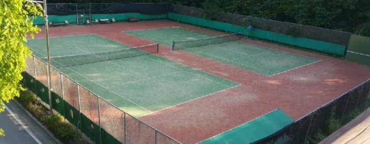 탄천센터 테니스장 1면 조명쪽 (일원1,개포3동 주민 전용 시설) 조명