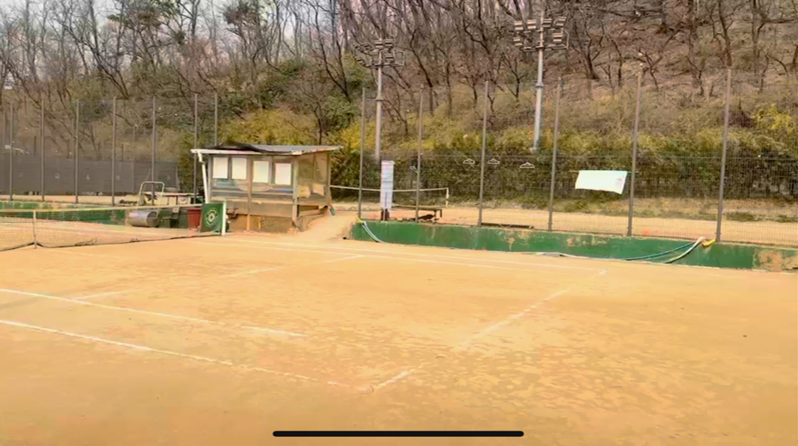 난우공원 테니스장 A코트 (레슨코트)