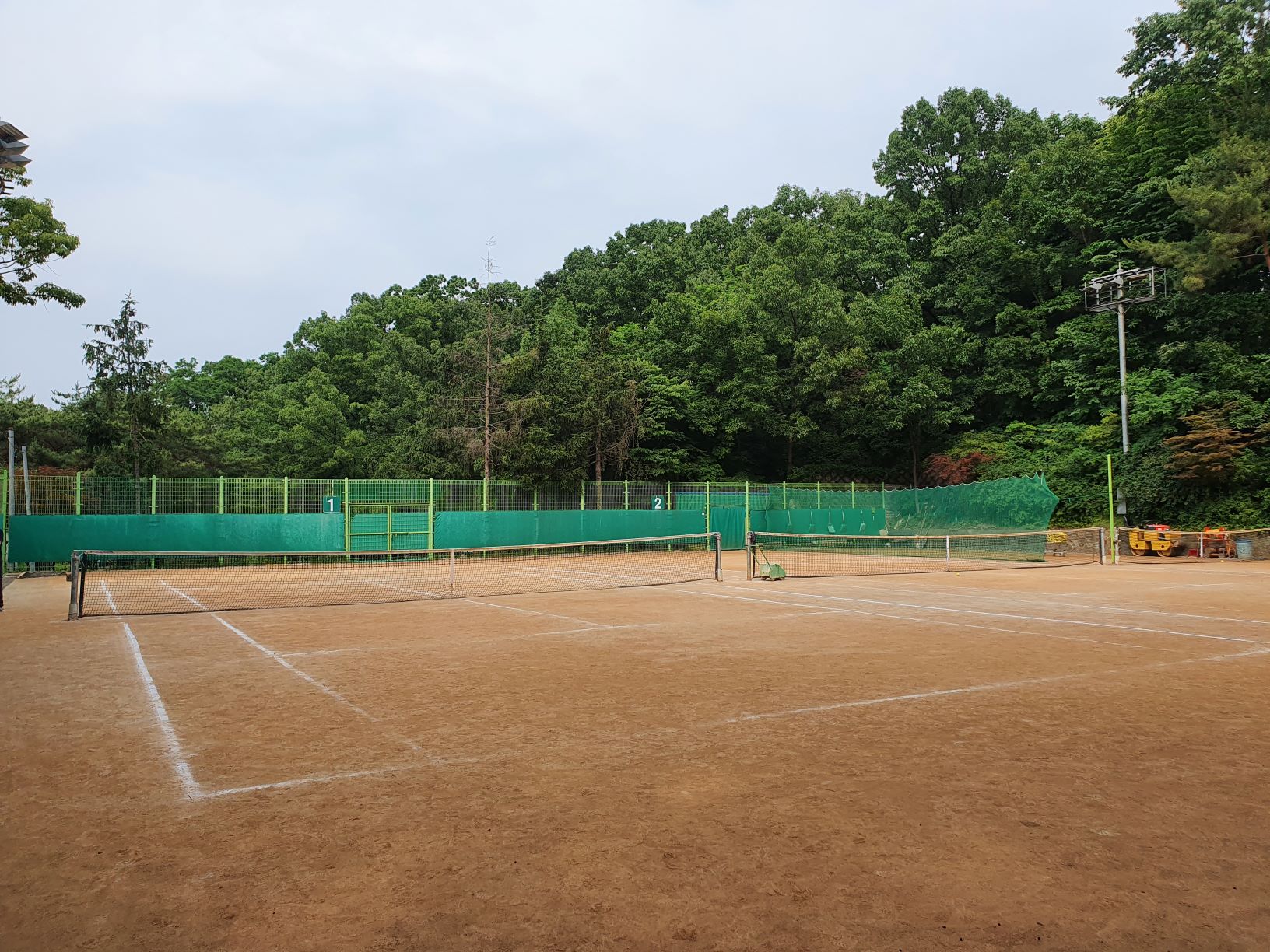 12월 오금공원 테니스장-주말 및 공휴일(송파구민만 가능)