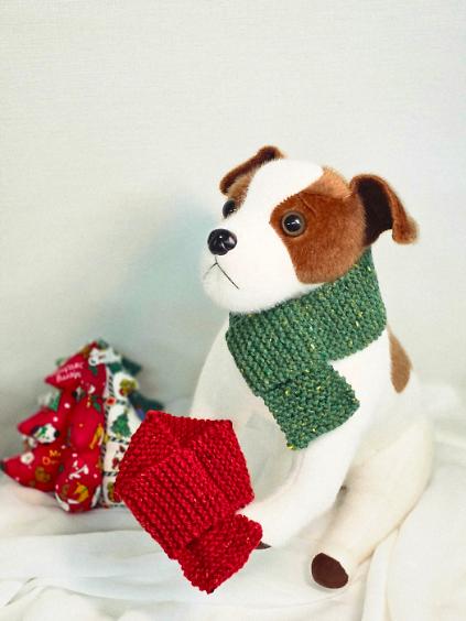 124겨울맞이 댕냥이 공작소 (크리스마스 뜨개 목도리) 사진