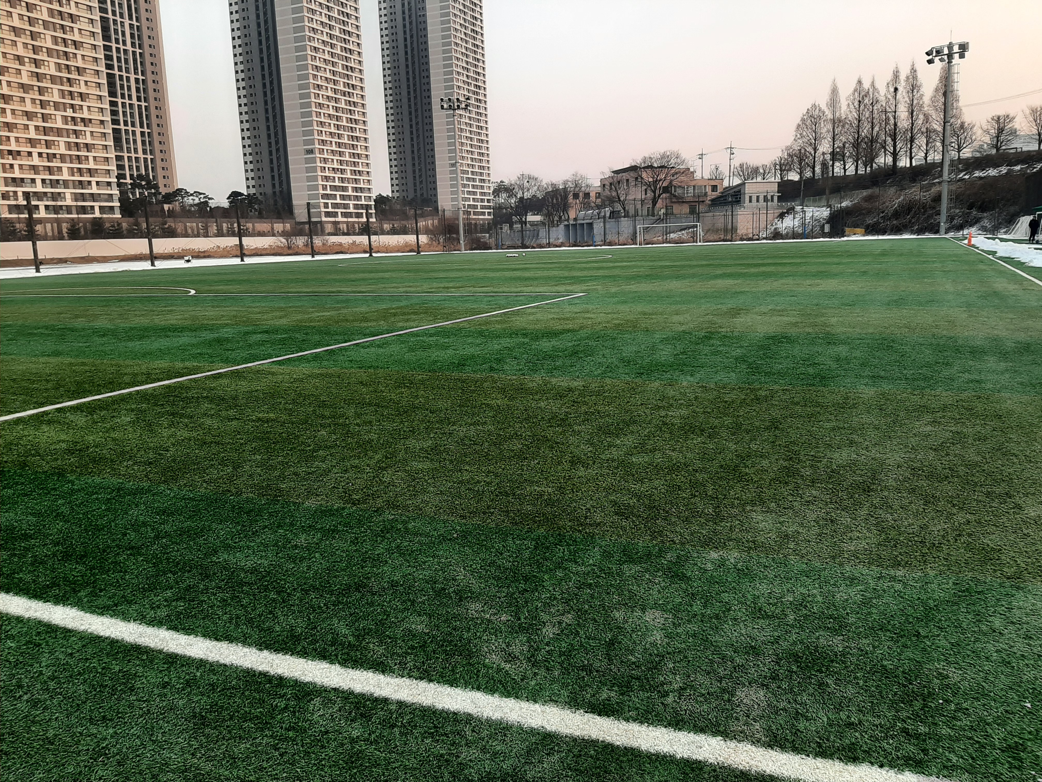 1월 탄천축구장(평일주간)