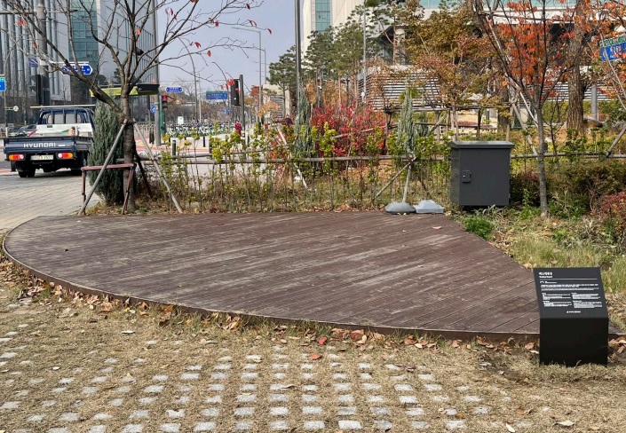 마곡문화거리 버스킹존 2 마곡사이언스타워 앞 공연 장소