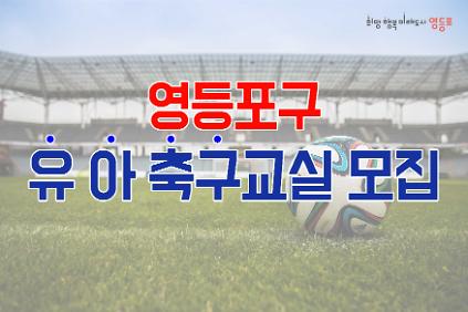 124[영등포 축구&middot;풋살교실] 유아반(6~7세, 월/수/금) 수강생 모집 사진