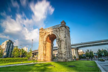 124[서대문 도보여행] (1코스) 독립의 열망을 품은 길, 의주로 - 주말 오후3시 사진