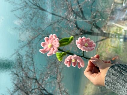 124문화실험공간 호수 [월간 호수랩 3월] <모루벚꽃 만들기> 사진