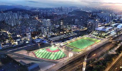 124(주말-전국)26.4월 노량진 축구장 사진