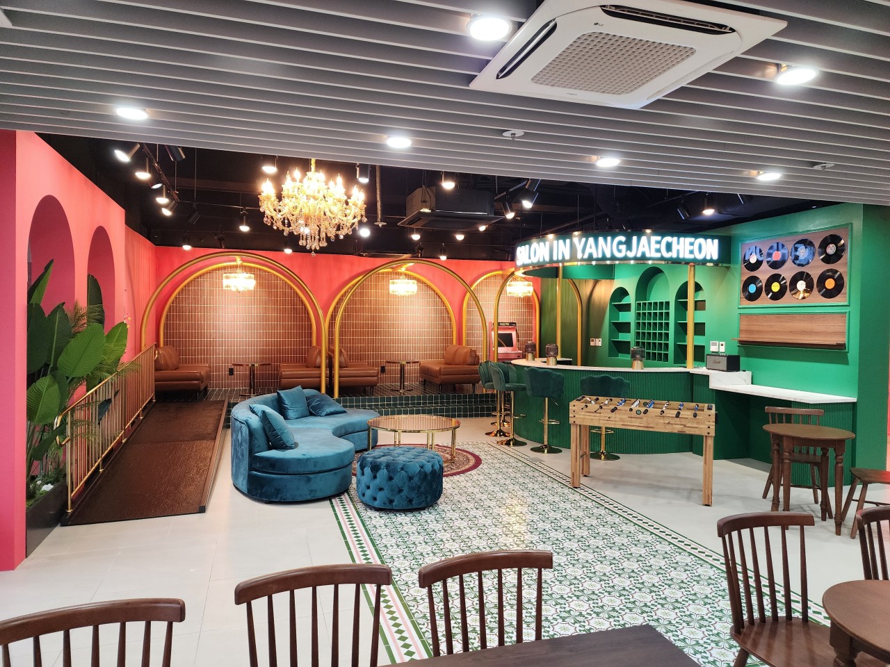 양재살롱관 살롱라운지