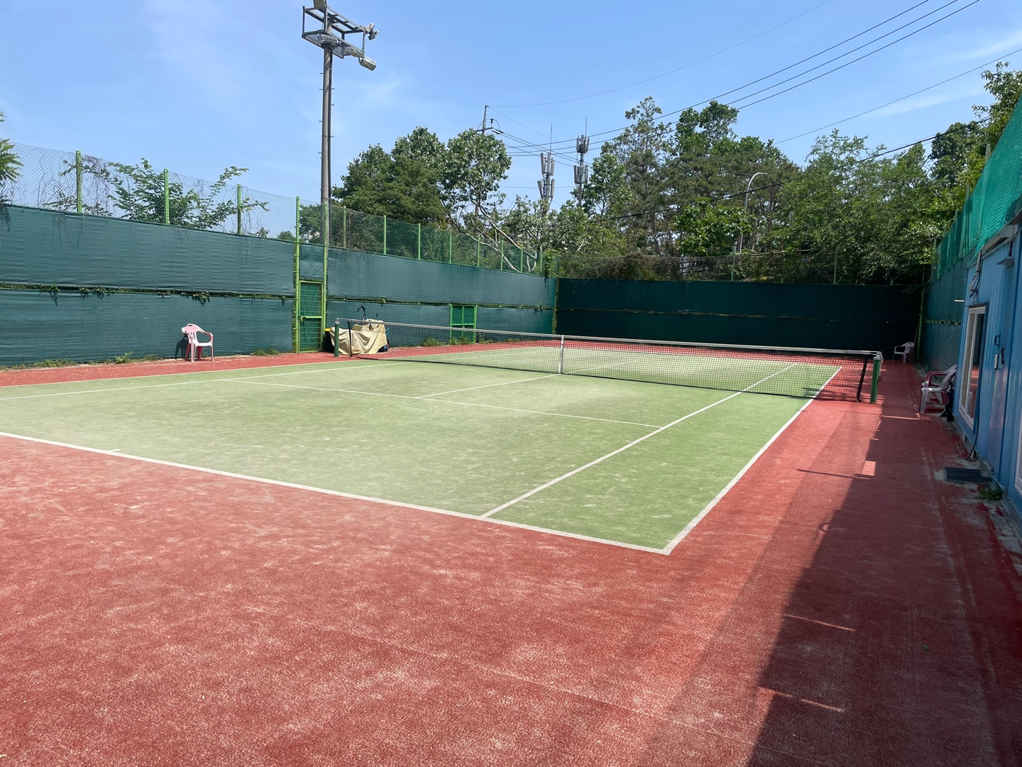 현저테니스장 주말 및 공휴일 주간 4월1일~15일