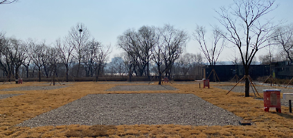1245월 일반캠핑존 D형(4인용, 자갈형) 26년 한강공원 난지캠핑장 사진