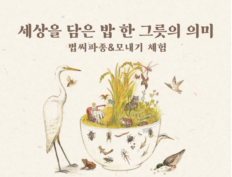 세상을 담은 밥 한 그릇의 의미(벼농사 체험)