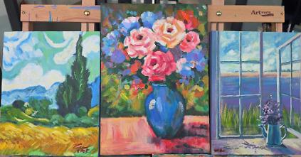 124문화실험공간 호수 [월간 호수랩 5월] <아크릴화_금요일반>(4주) 사진