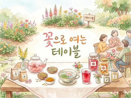 124[강감찬센터] (관악구 도시농업) (금) 꽃으로 여는 테이블 (강감찬5월) 사진