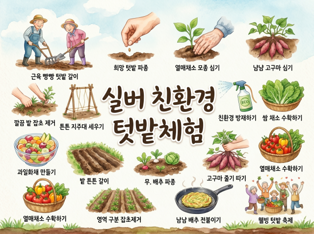 [관악도시농업센터] (관악구 도시농업) (금) 실버 친환경 텃밭체험 (도시농업공원5월)