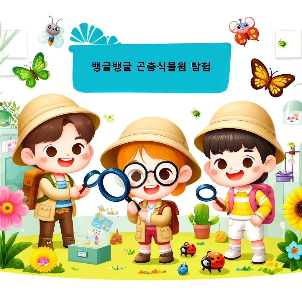 [서울숲] (어린이날,화) 뱅글뱅글 곤충식물원 탐험 