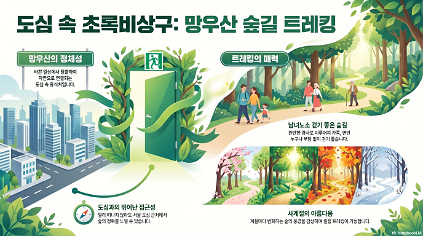 (중랑구)망우산어린이모험놀이터-도심속 초록비상구 망우산 숲길 트레킹 사진