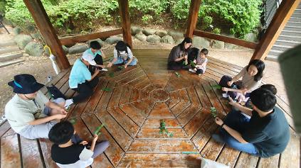 124[광진구] 아차산 치유의 숲길- 5월 산림치유 프로그램(토)- 가족 사진