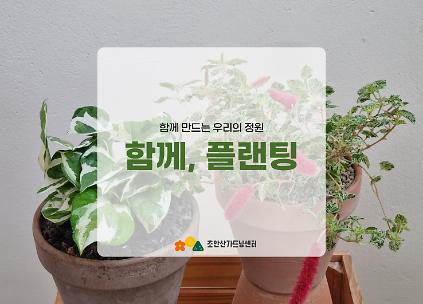 124[초안산가드닝센터][주말][토요일]6,7월/가드닝/함께, 플랜팅 사진