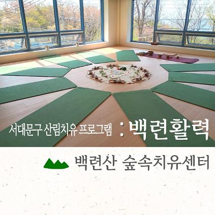 124[서대문구민 우선] 6월 백련산숲속치유센터 [백련활력] 사진