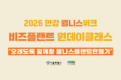 1242026 한강 웰니스 위크 - 비즈 플랜트 원데이 클래스 사진
