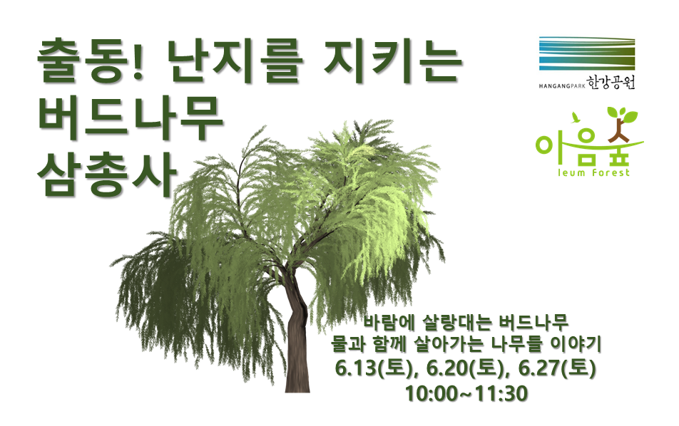 (난지생태습지원/특화) 출동! 난지를 지키는 버드나무 삼총사