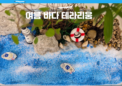 124[보라매공원] <여름방학 특별> 소소한 즐거움 가족가드닝 -해변 테라리움 사진