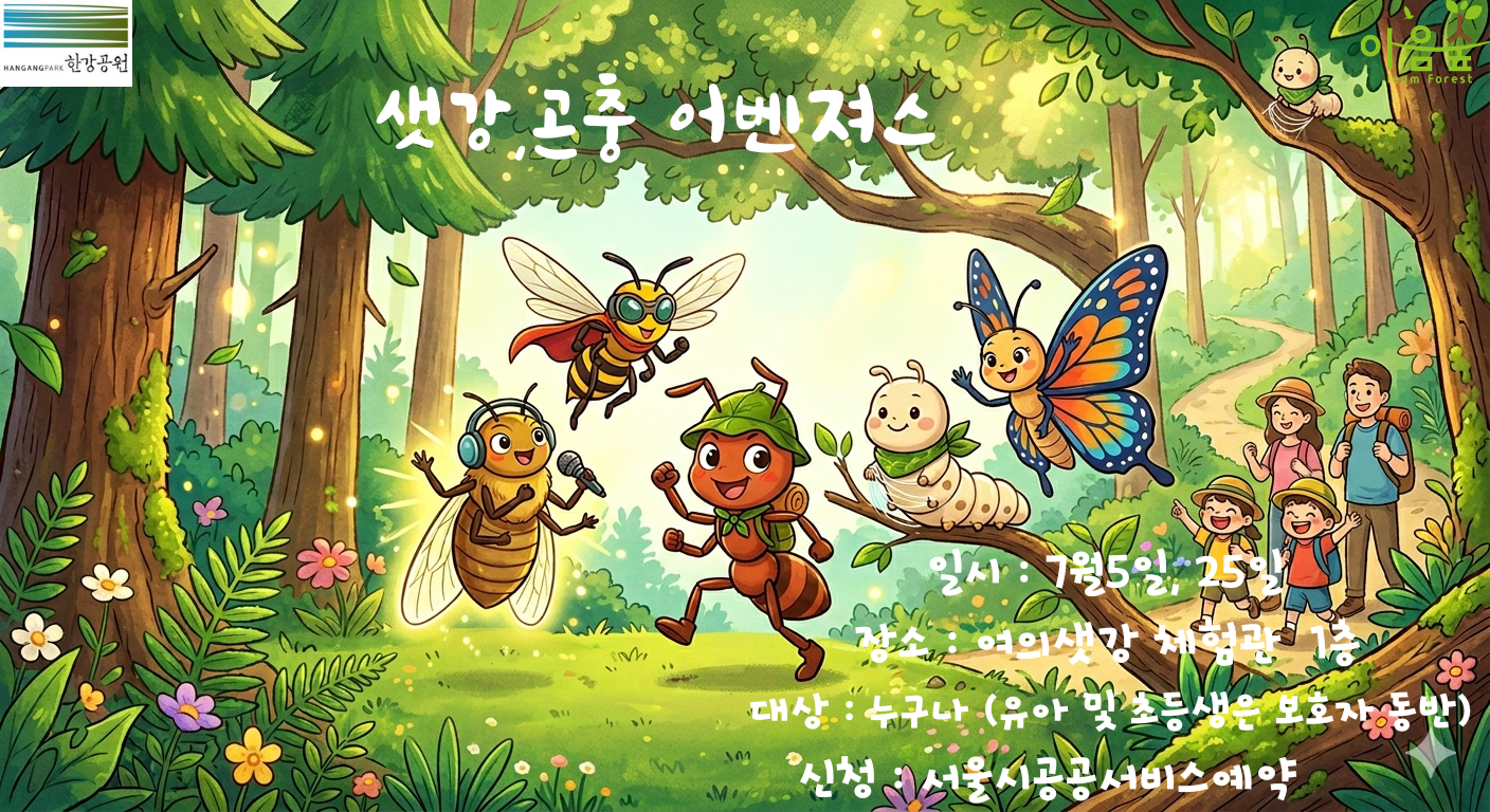 샛강 곤충 어벤져스