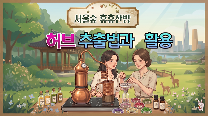 124 (7월)  허브 추출법과 활용 (서울숲 휴휴산방) _(수) 사진