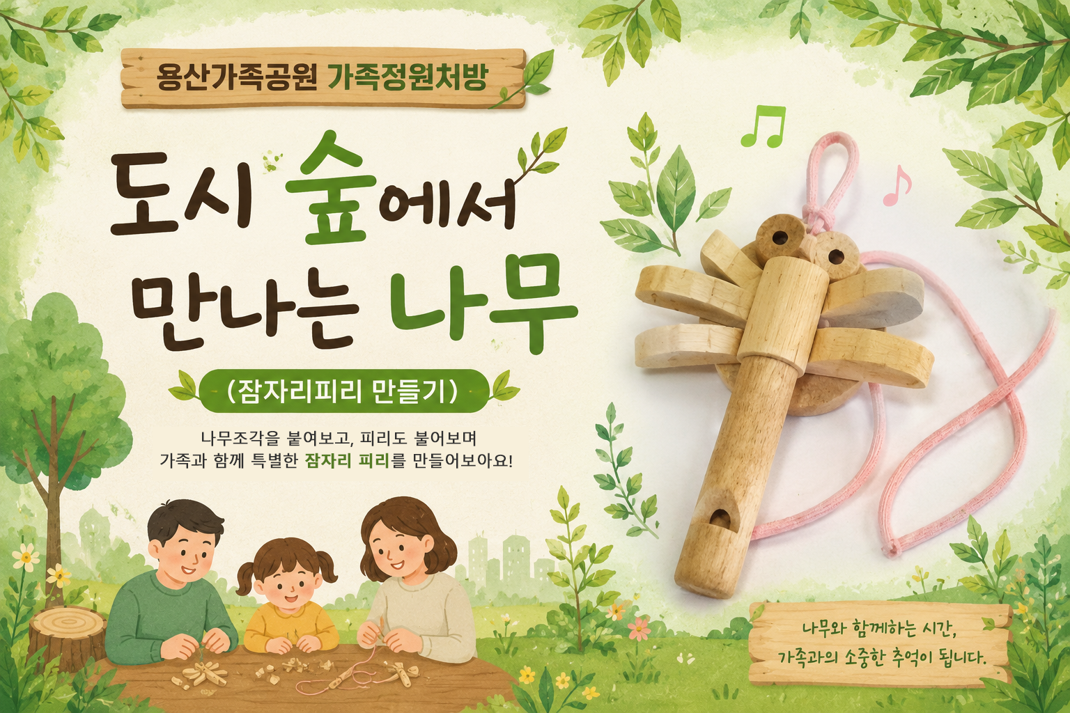 (토)도시 숲에서 만나는 나무(가족)