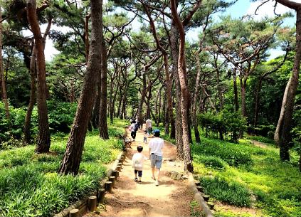 [광진구] 아차산 치유의 숲길- 8월 산림치유 프로그램(토)- 가족 사진
