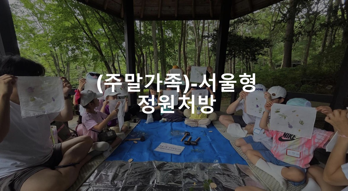 (주말가족) 대모산 8월 행복한 숲
