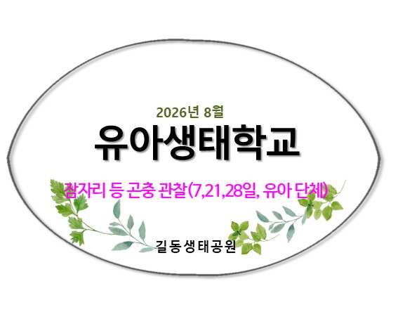 2026유아생태학교(8월,잠자리) 