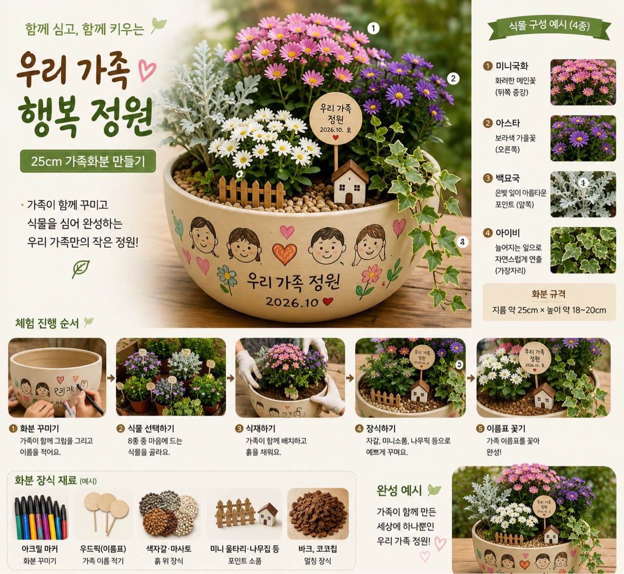 [10/3] 영등포공원 나만의 화분만들기 체험(유아숲축제)