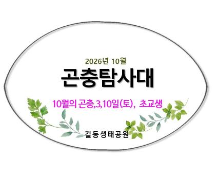 길동 곤충탐사대(10월)  사진