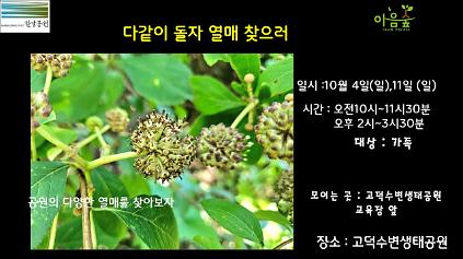 (고덕)(일)다같이 돌자 열매 찾으러 사진