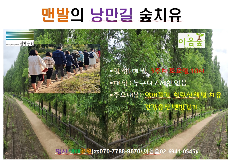 맨발의 낭만길 숲치유