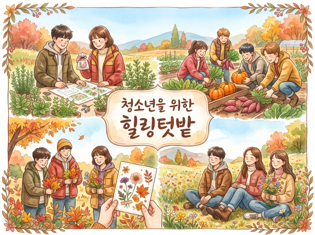 [강감찬센터] (관악구 도시농업) (금,토) 청소년을 위한 힐링텃밭 (강감찬10월)