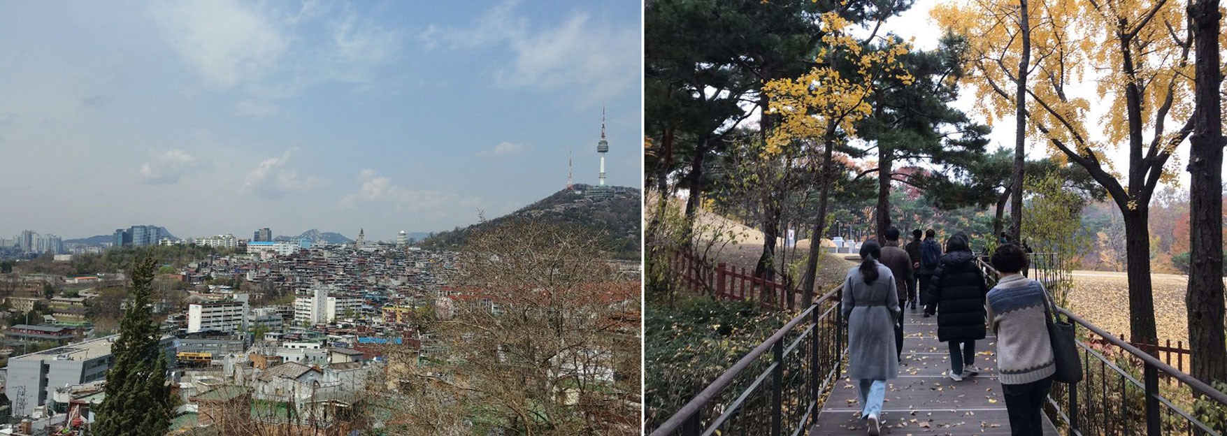 용산기지 둘레길 이미지