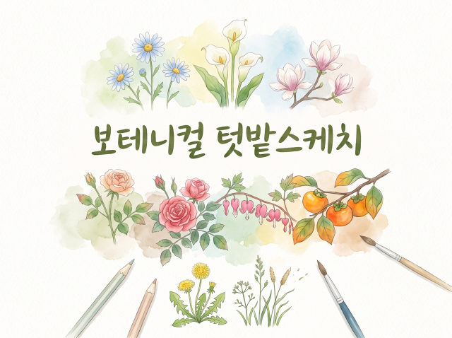 [강감찬센터] (관악구 도시농업) (금) 보테니컬 텃밭스케치 (강감찬9월) 프로그램 사진 2